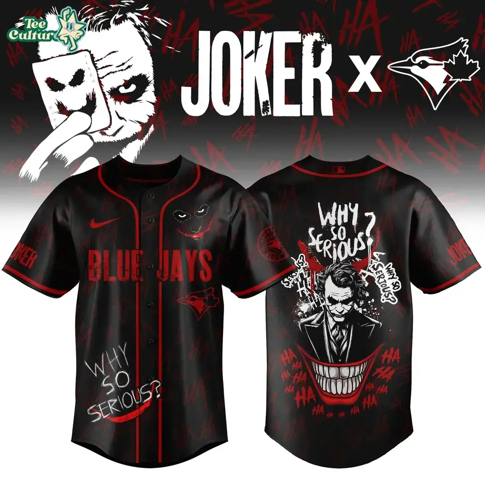 Toronto Blue Jays x The Joker 2026 Exclusive Limited Jersey Image
