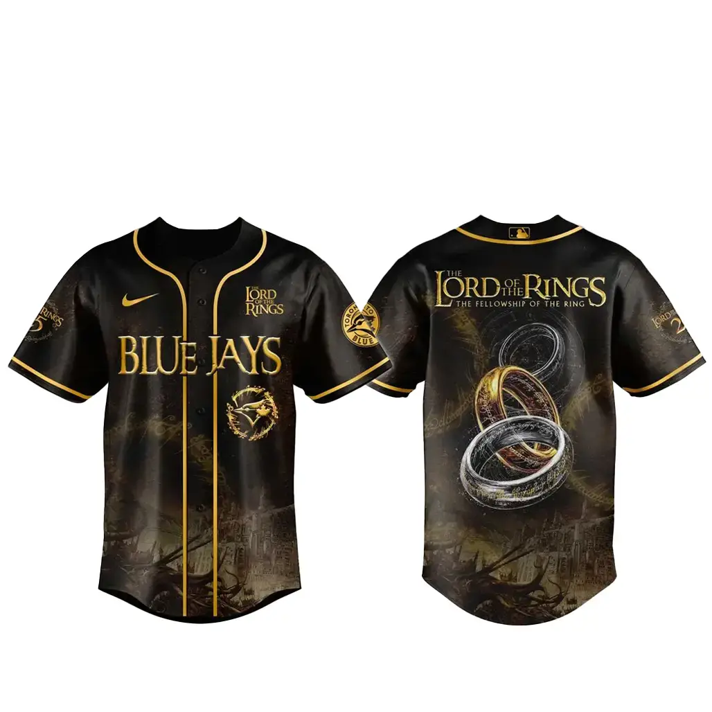 Toronto Blue Jays x The Lord Of The Rings Baseball Jersey Image