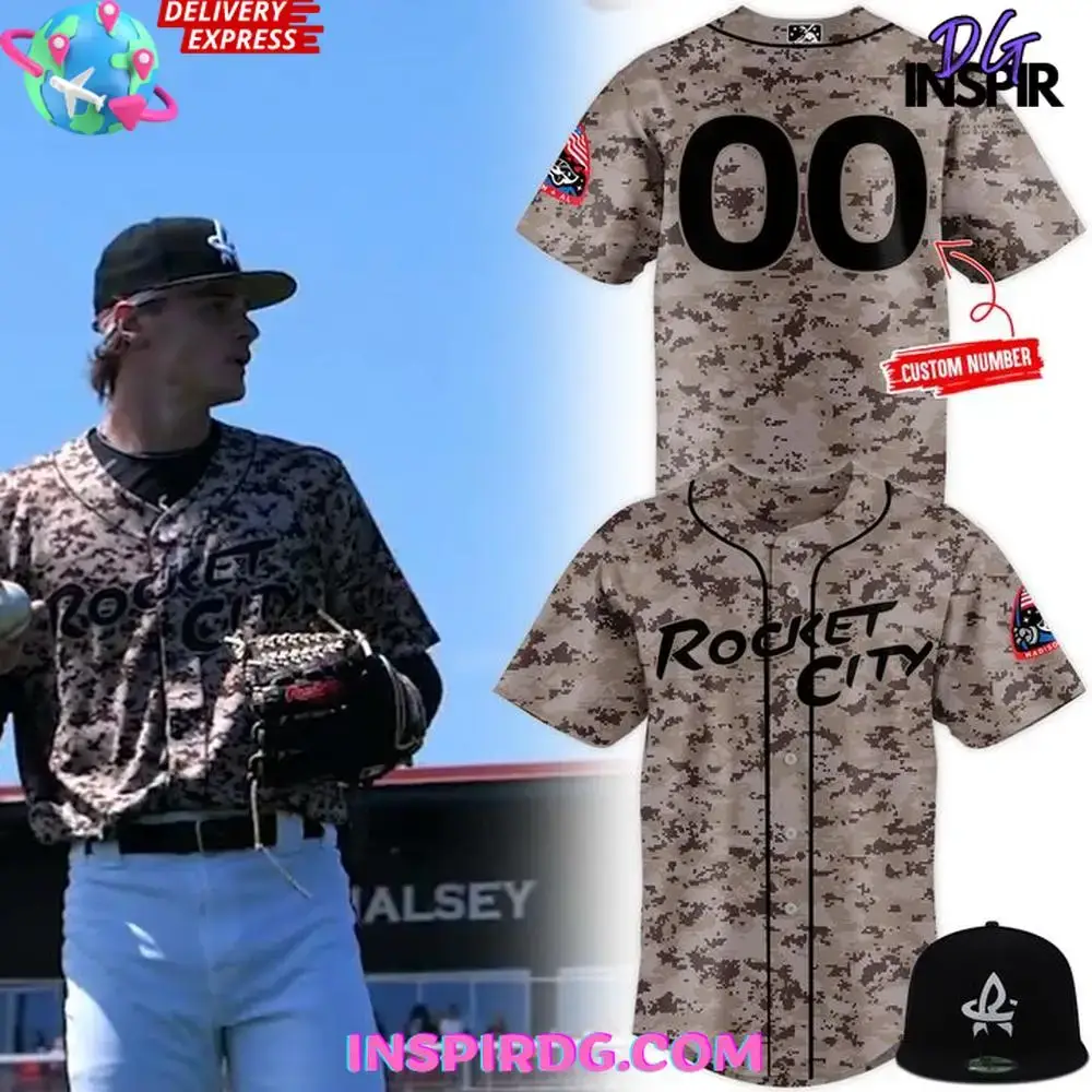 Trash Pandas 2025 Armed Forces Baseball Jersey Image