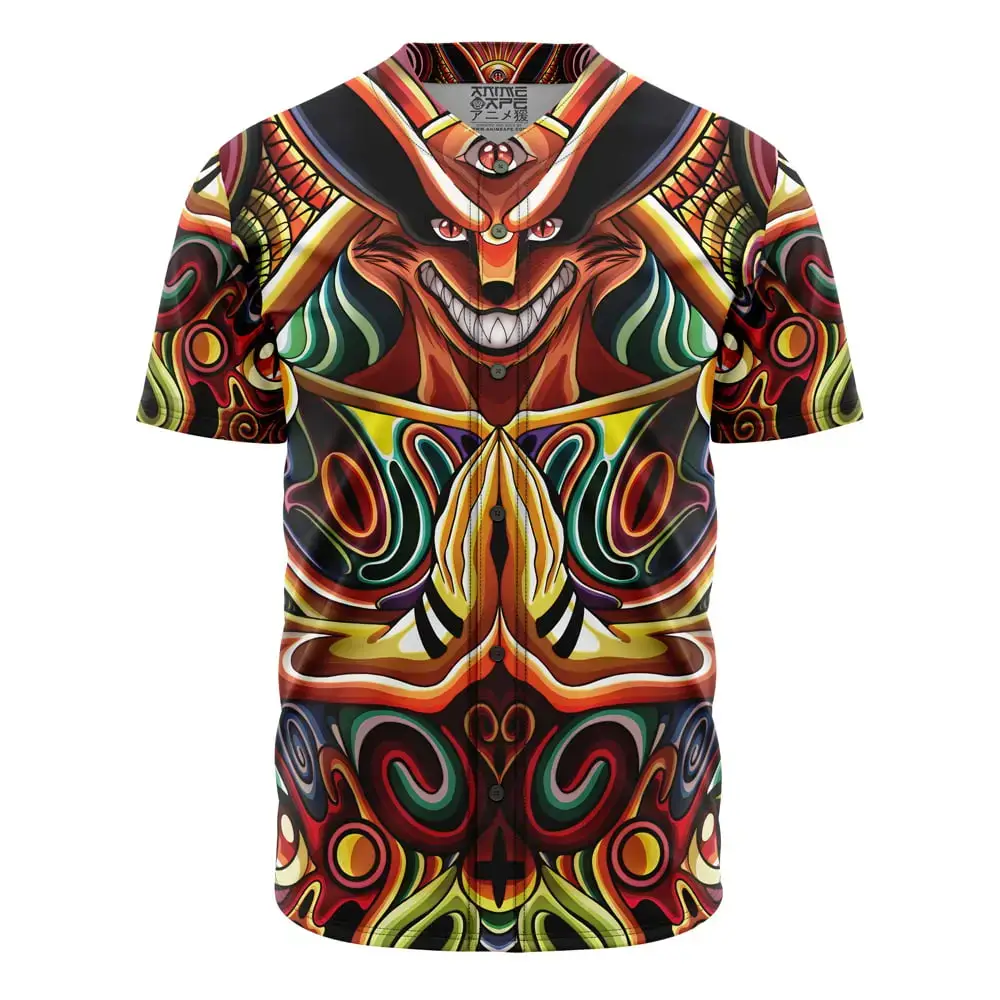 Trippy Shippuden Baryon Mode Boruto Baseball Jersey Without Piping Image