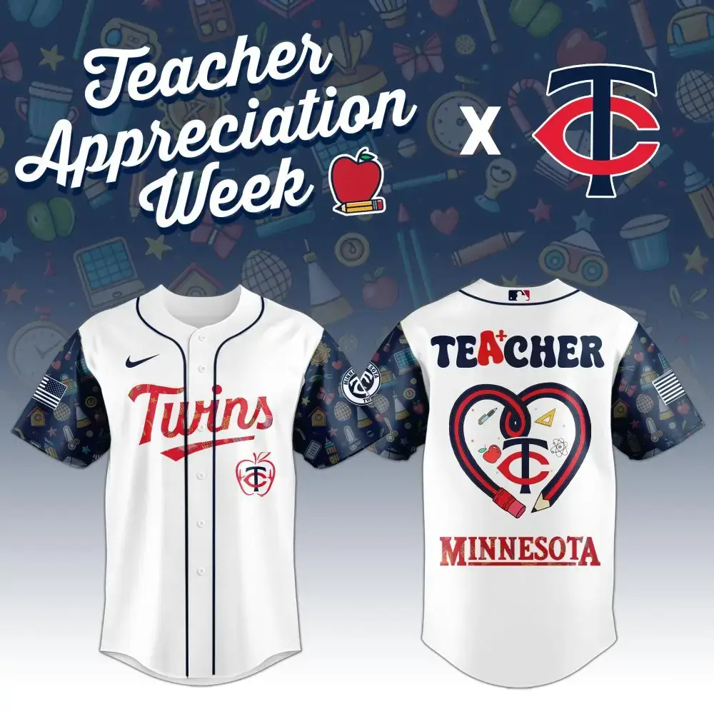 Twins Teacher Appreciation Jersey – Celebrate Educators With Minnesota Pride! Image