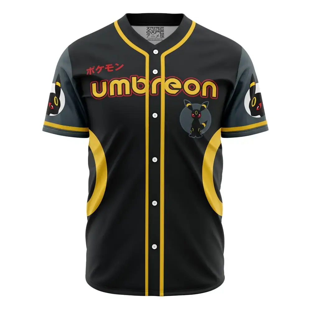 Umbreon Eeveelution Pokemon Baseball Jersey Image