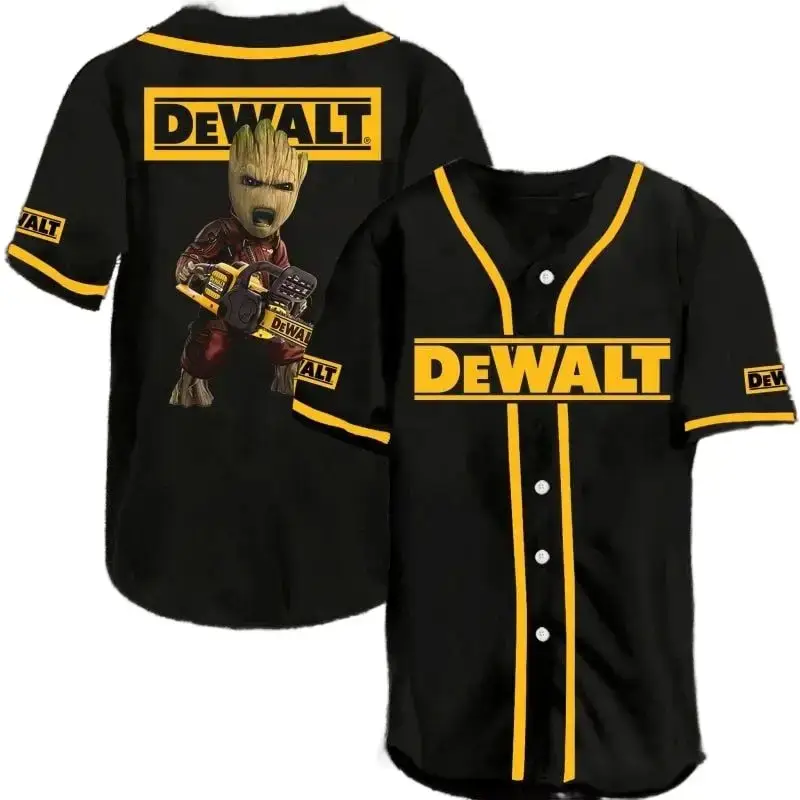 Unisex Baseball Jersey: Dewalt X Guardians Edition - Ultimate Fan Gear! Image
