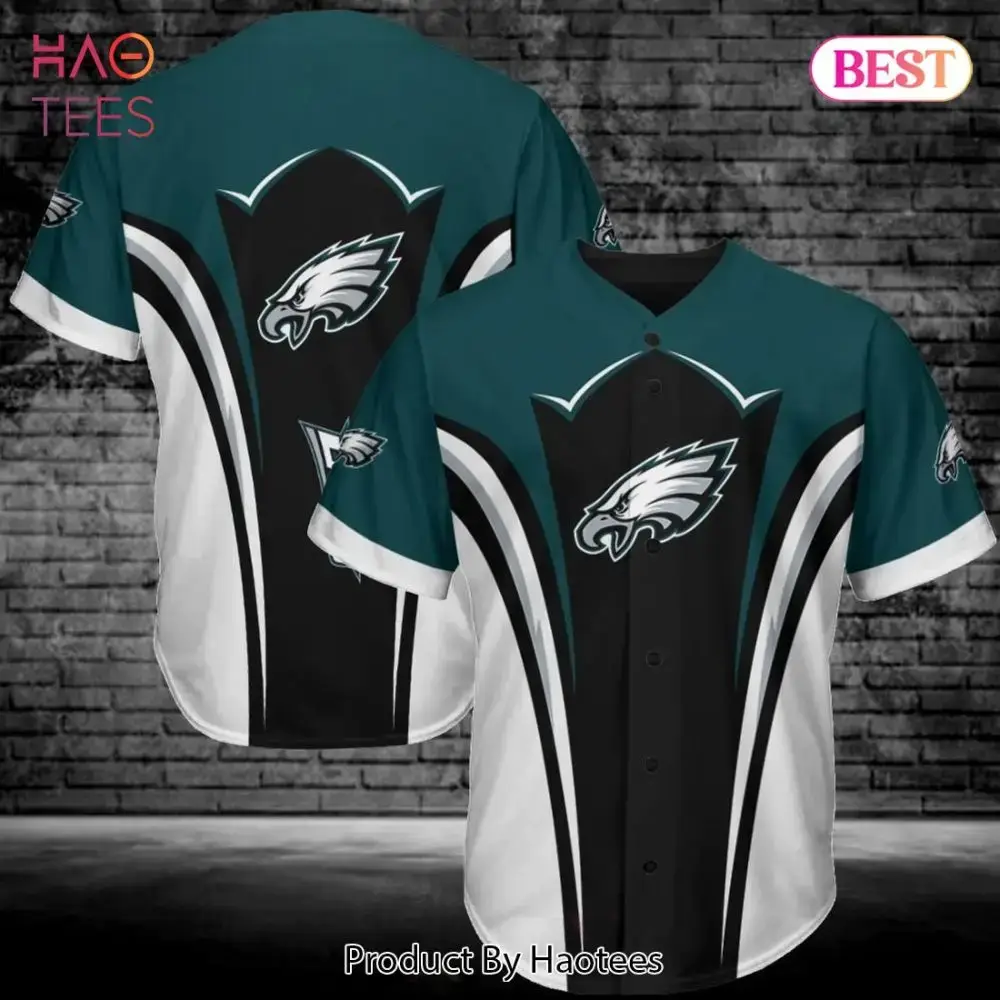 Unisex Eagle Design Baseball Jersey - Stylish Sportswear For Fans Image