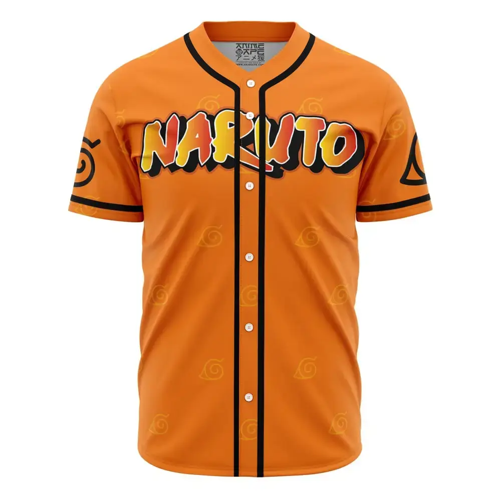 Uzumaki Shippuden Baseball Jersey Image