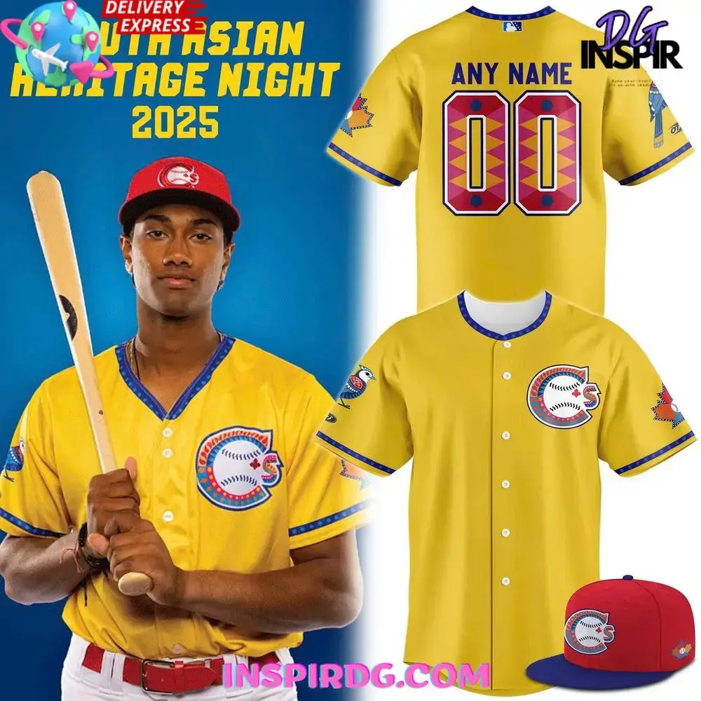 Vancouver Canadians South Asian Heritage Night 2025 Baseball Jersey Image