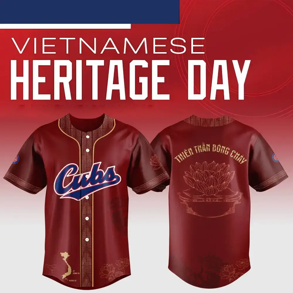 Vietnamese Heritage Day Baseball Jersey - Limited Edition Cultural Apparel Image
