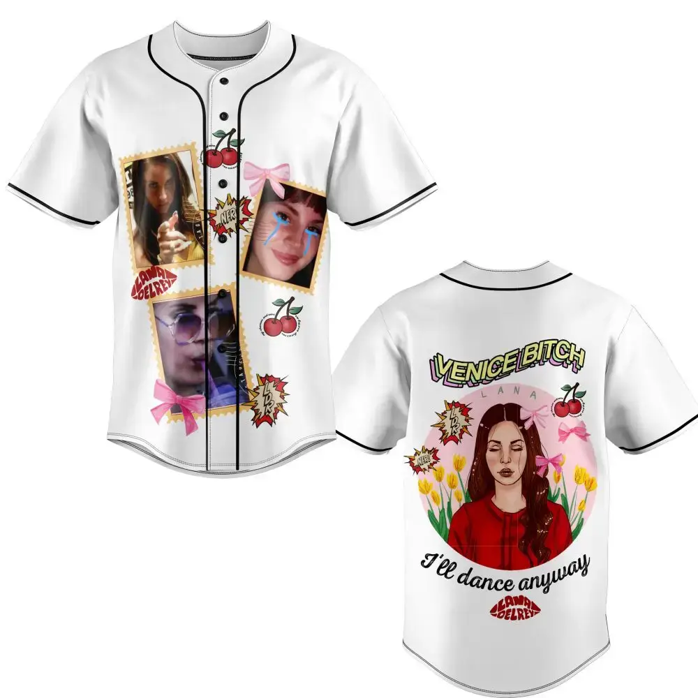 Vintage Graphic Baseball Jersey – Unique Artistic Design, Bold Style, Perfect Gift Image