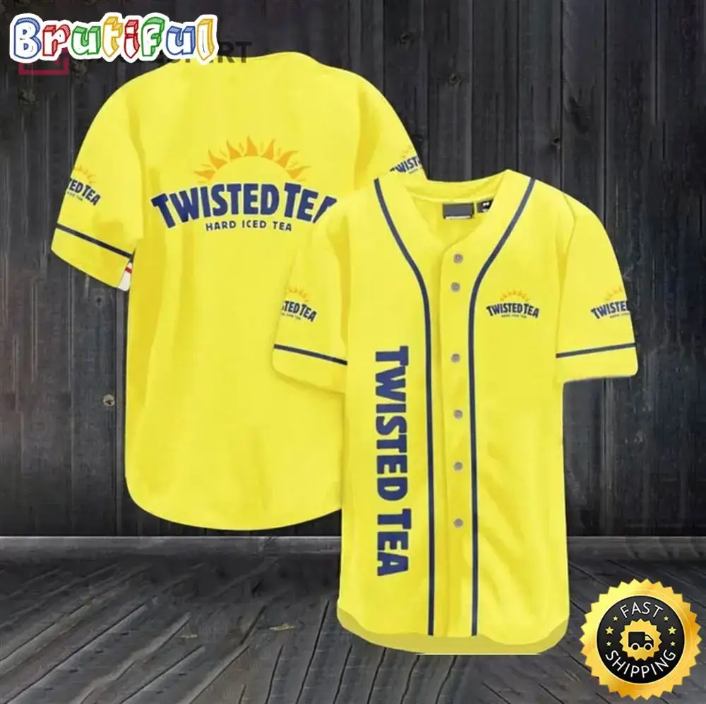 Vintage Twisted Tea Lover Beer Baseball Jersey Image