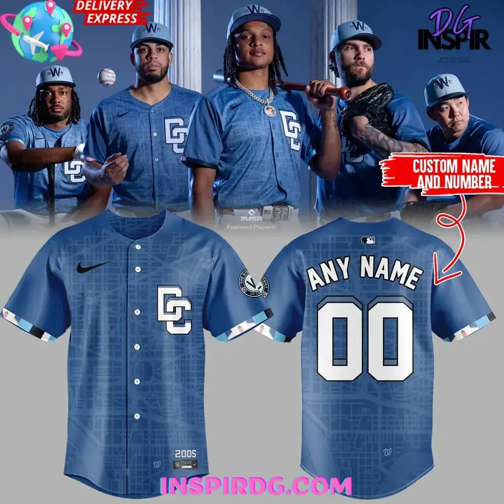 Washington Nationals Nike 2025 City Connect Limited Jersey Image