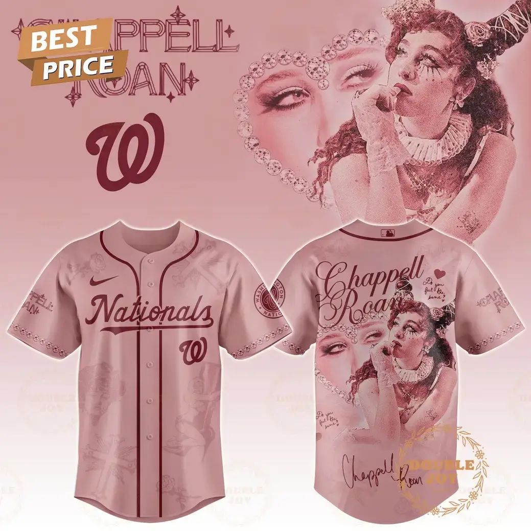 Washington Nationals x Chappell Roan Song Picture You 2025 Baseball Jersey Image
