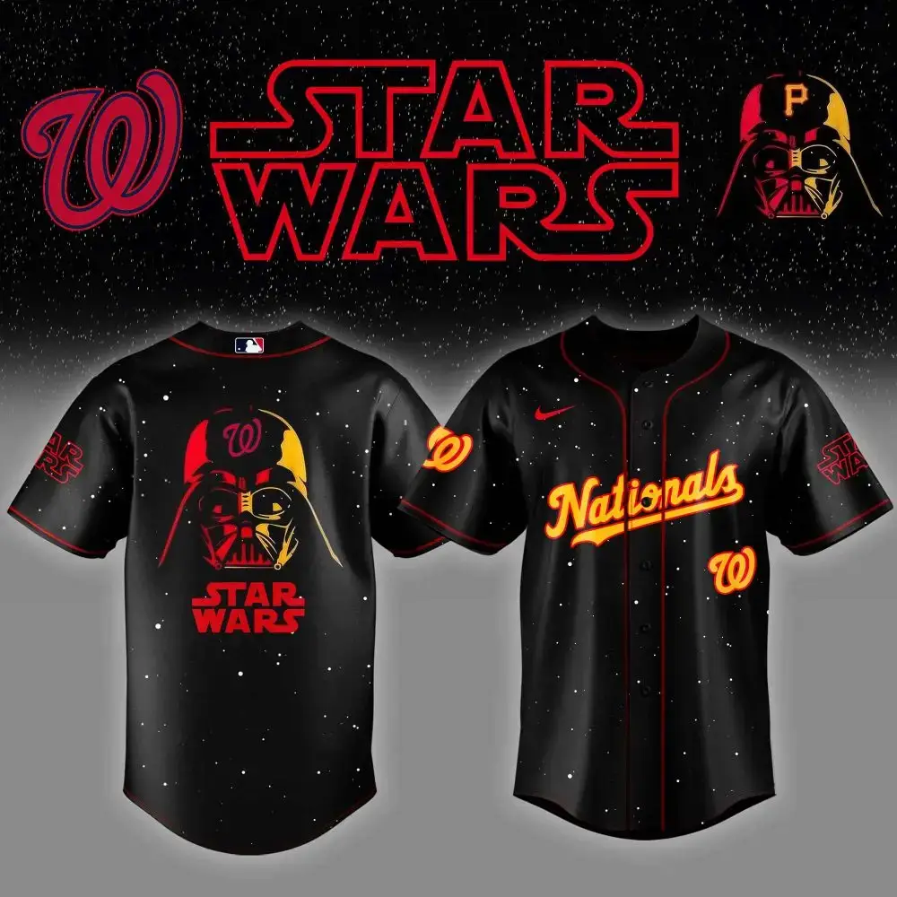 Washington Nationals X Star Wars Night Custom Baseball Jersey Image