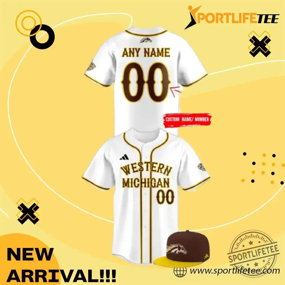 Western Michigan Broncos New 2026 Baseball Jersey Image