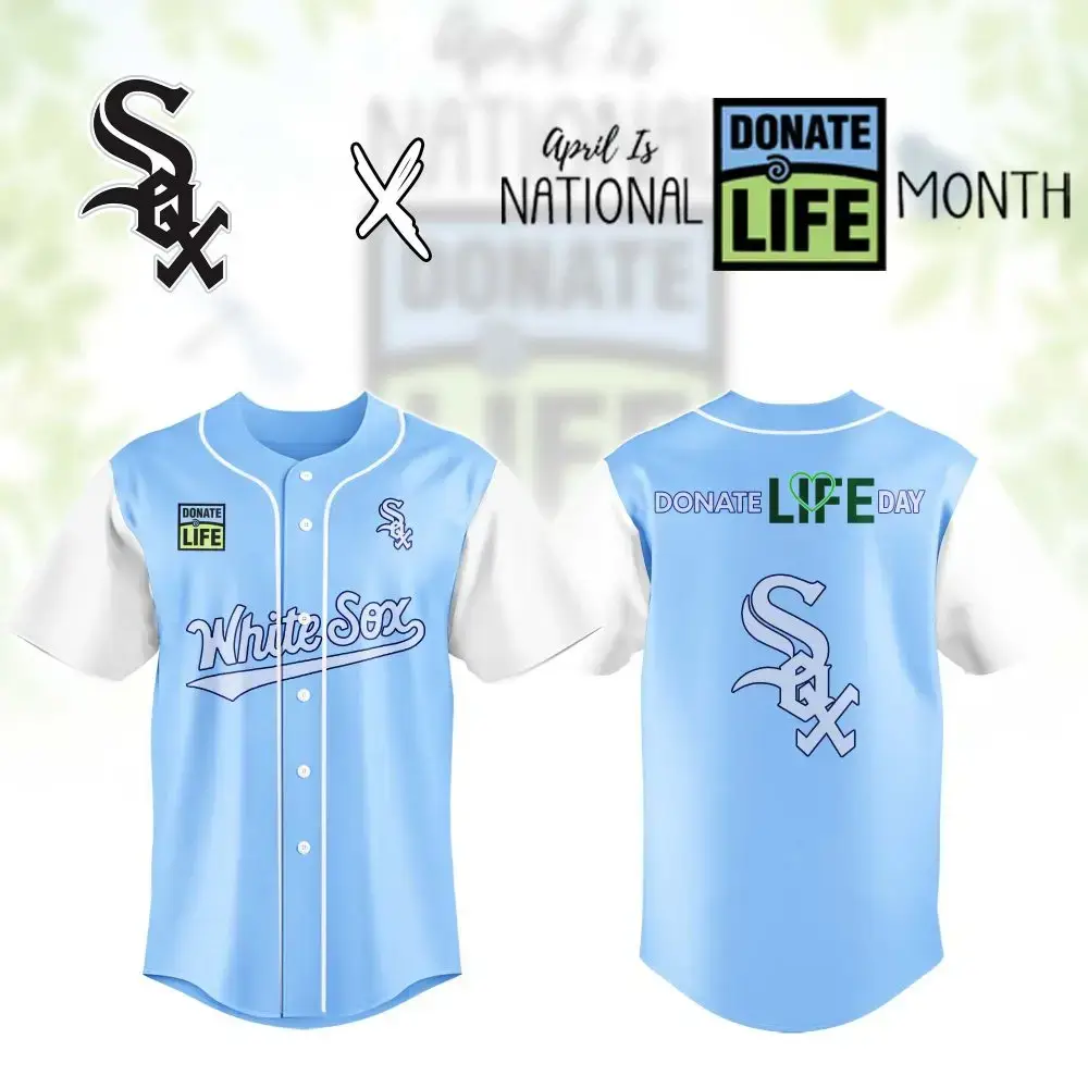 White Sox Donate Life Jersey - Limited Edition For National Donate Life Month Image
