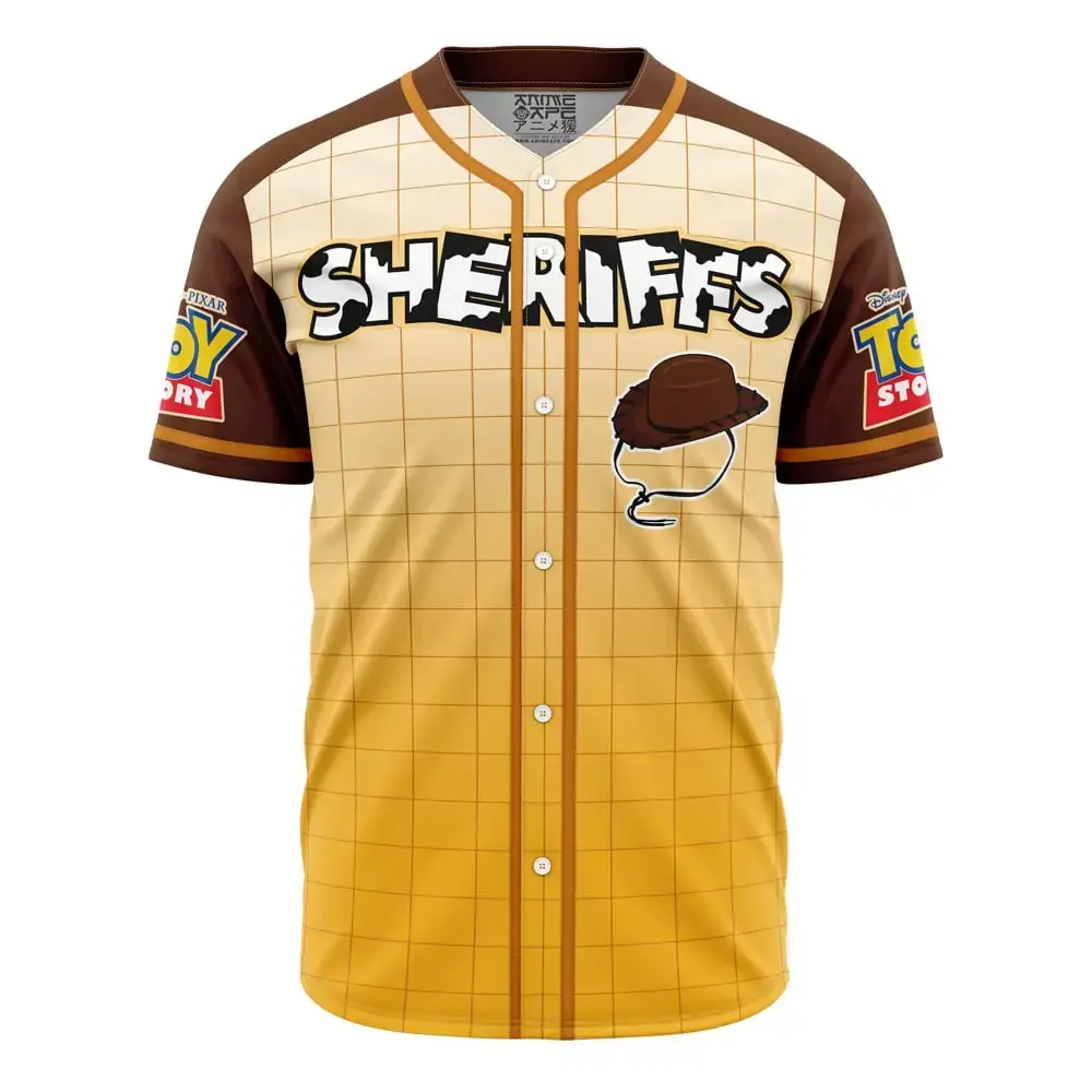 Woody Toy Story Baseball Jersey Image