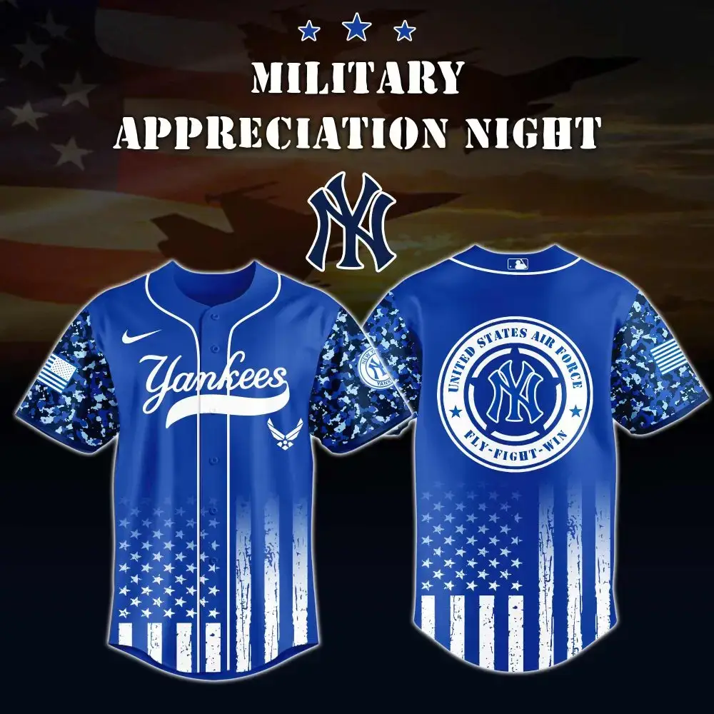 Yankees Military Appreciation Jersey - Honor Heroes With Style , Limited Edition Image