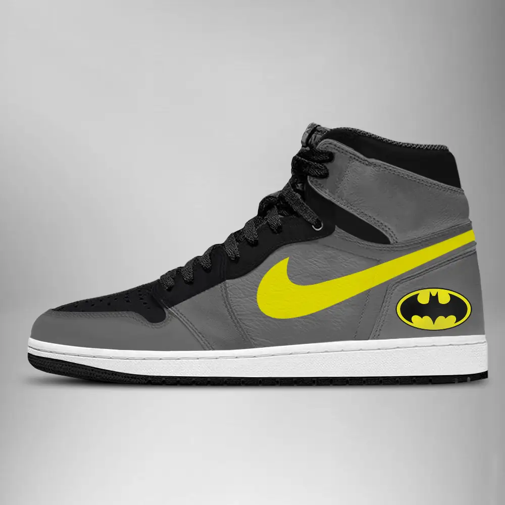 DC Batman & Robin AJ1 High Top Shoes - Image 2