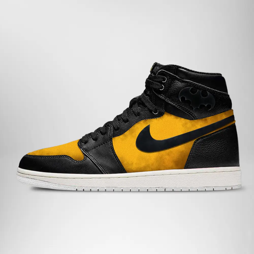 DC Justice League Batman AJ1 High Top Shoes - Image 2