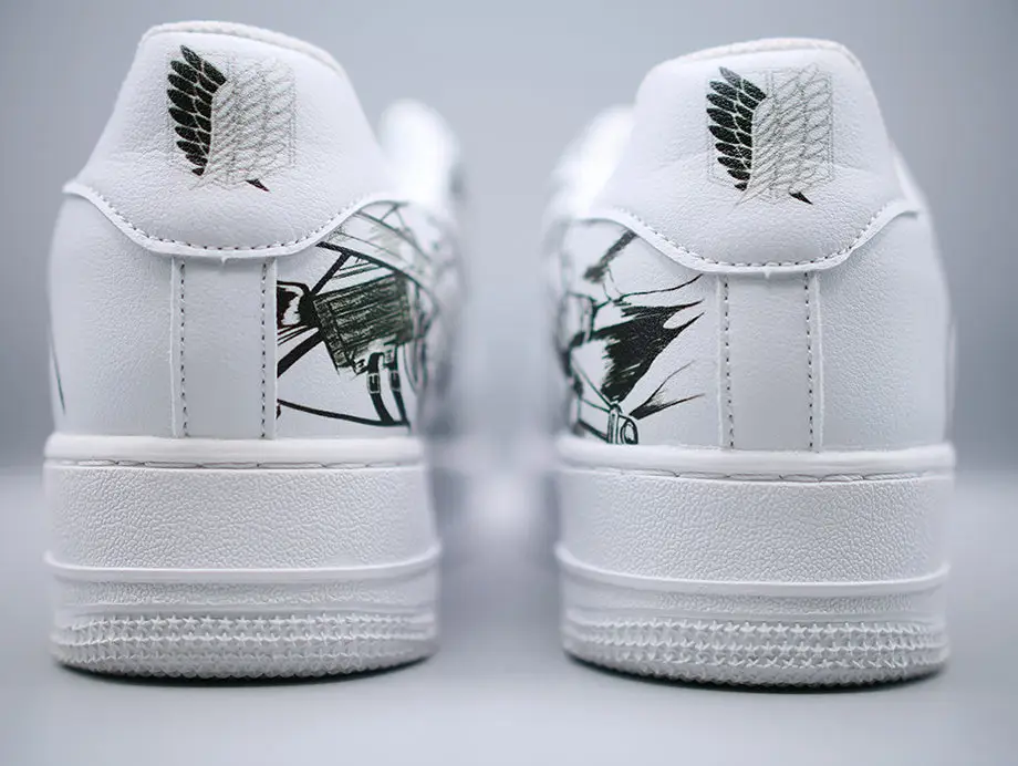 Eren Yeager X Levi Ackerman Low Top Sneakers - Attack on Titan - Image 5