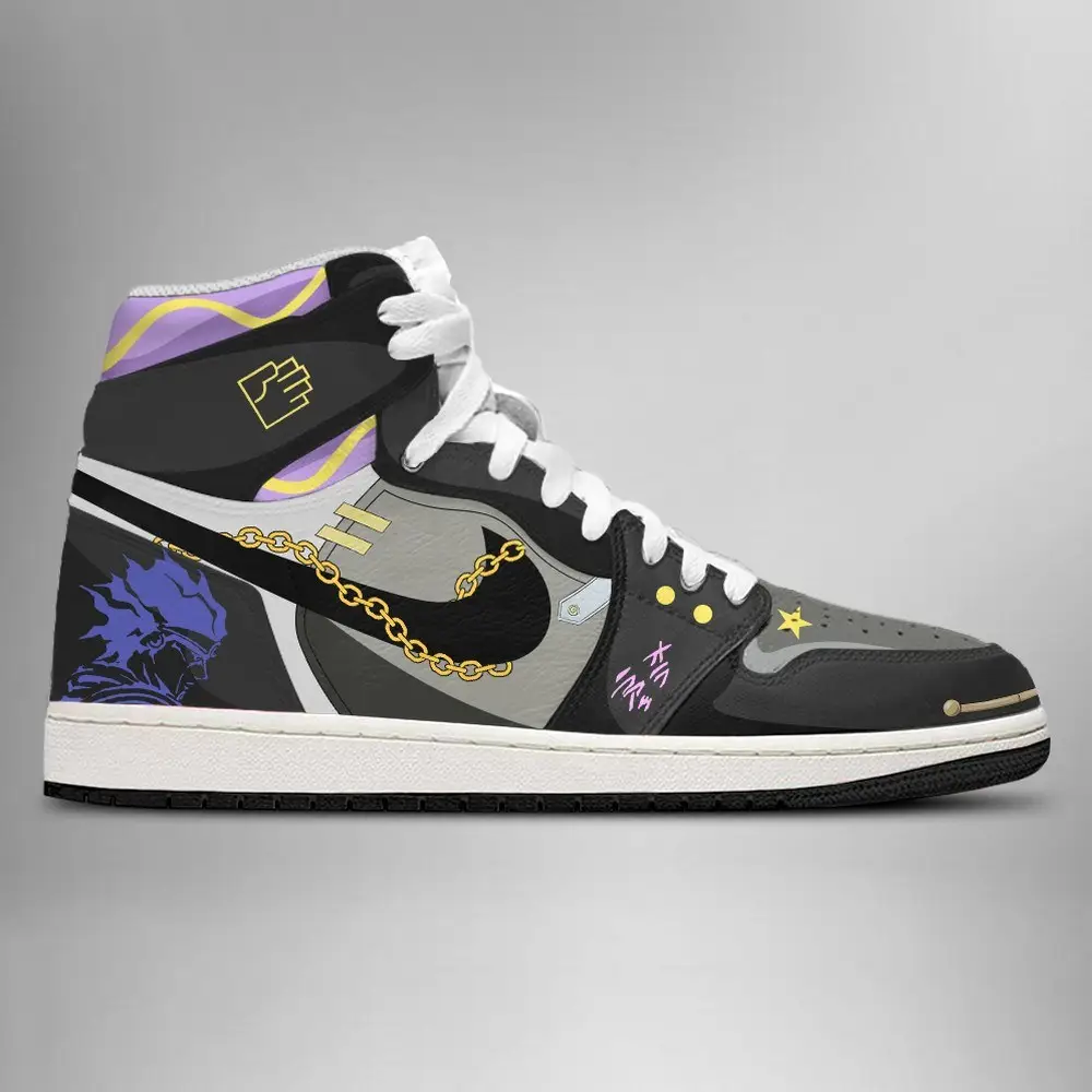 JoJo’s Bizarre Adventure J1 High Top Shoes SMJOBA04 - Image 2