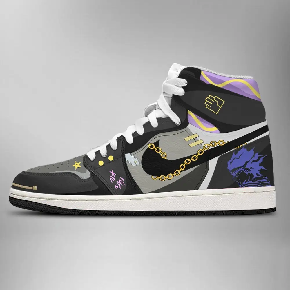 JoJo’s Bizarre Adventure J1 High Top Shoes SMJOBA04 - Image 4