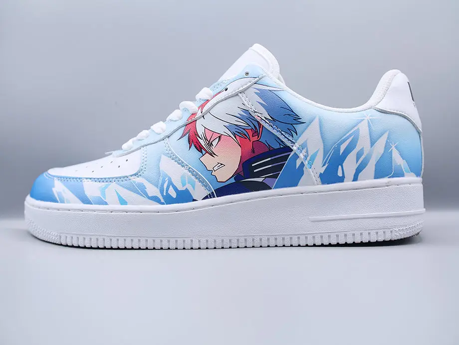 Premium Todoroki Shoto Low Top Sneakers - My Hero Academia - Image 2