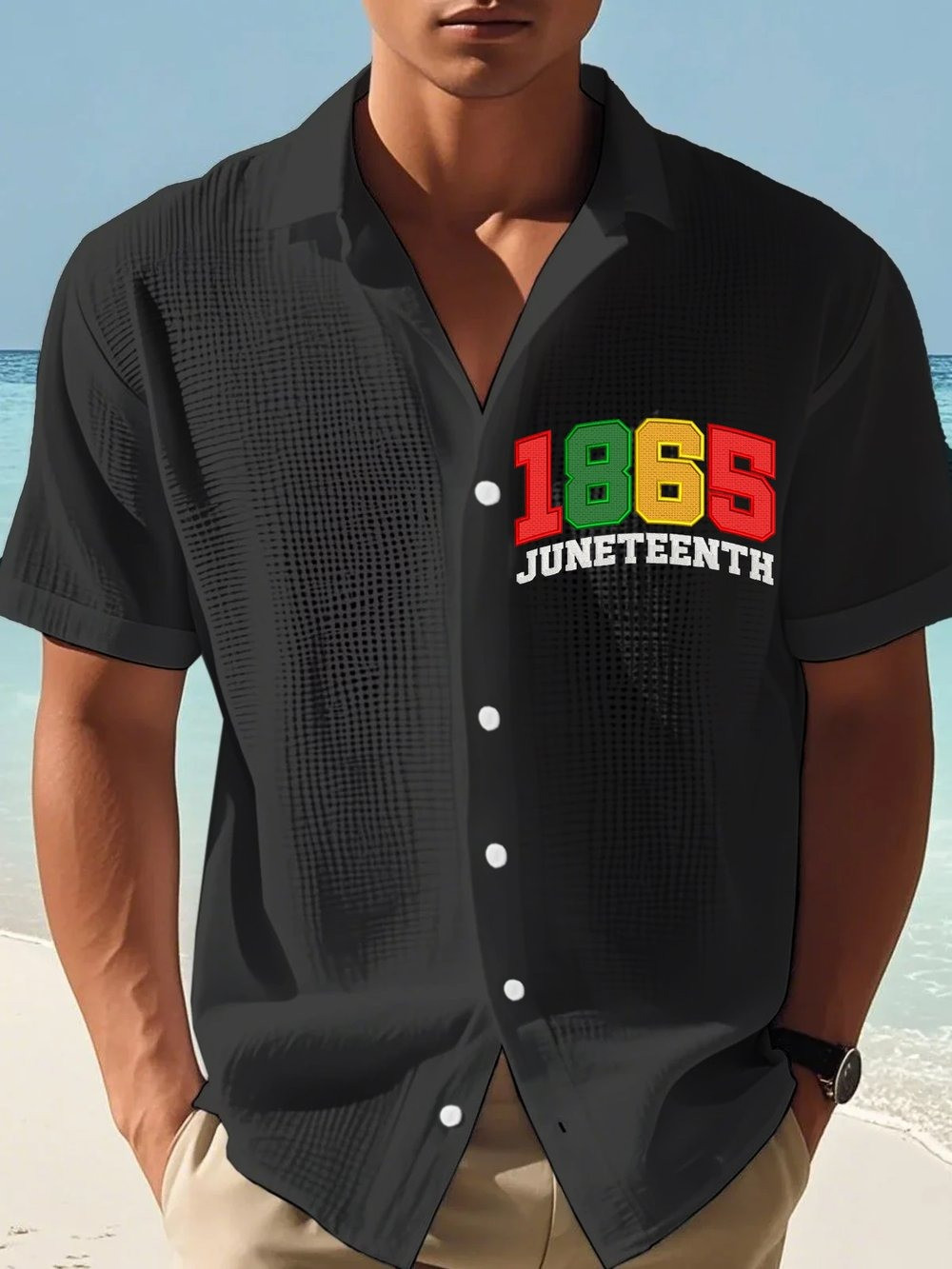 1865 Juneteenth Celebration Hawaiian Shirt June 19 1865 Clothes Gift For Men