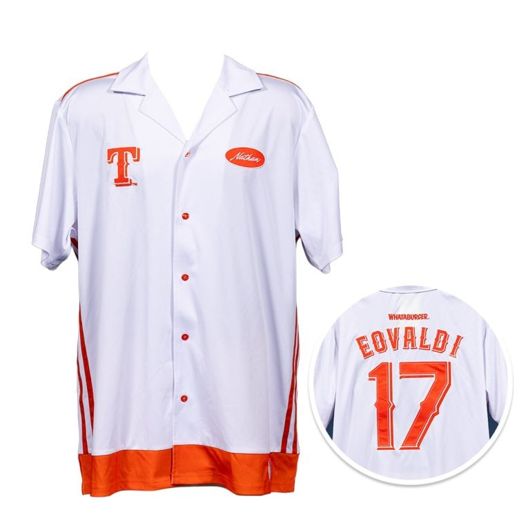 2026 Texas Rangers Hawaiian Shirt Nathan Eovaldi 2026 Aloha Shirt Gift For Eovaldi Fans