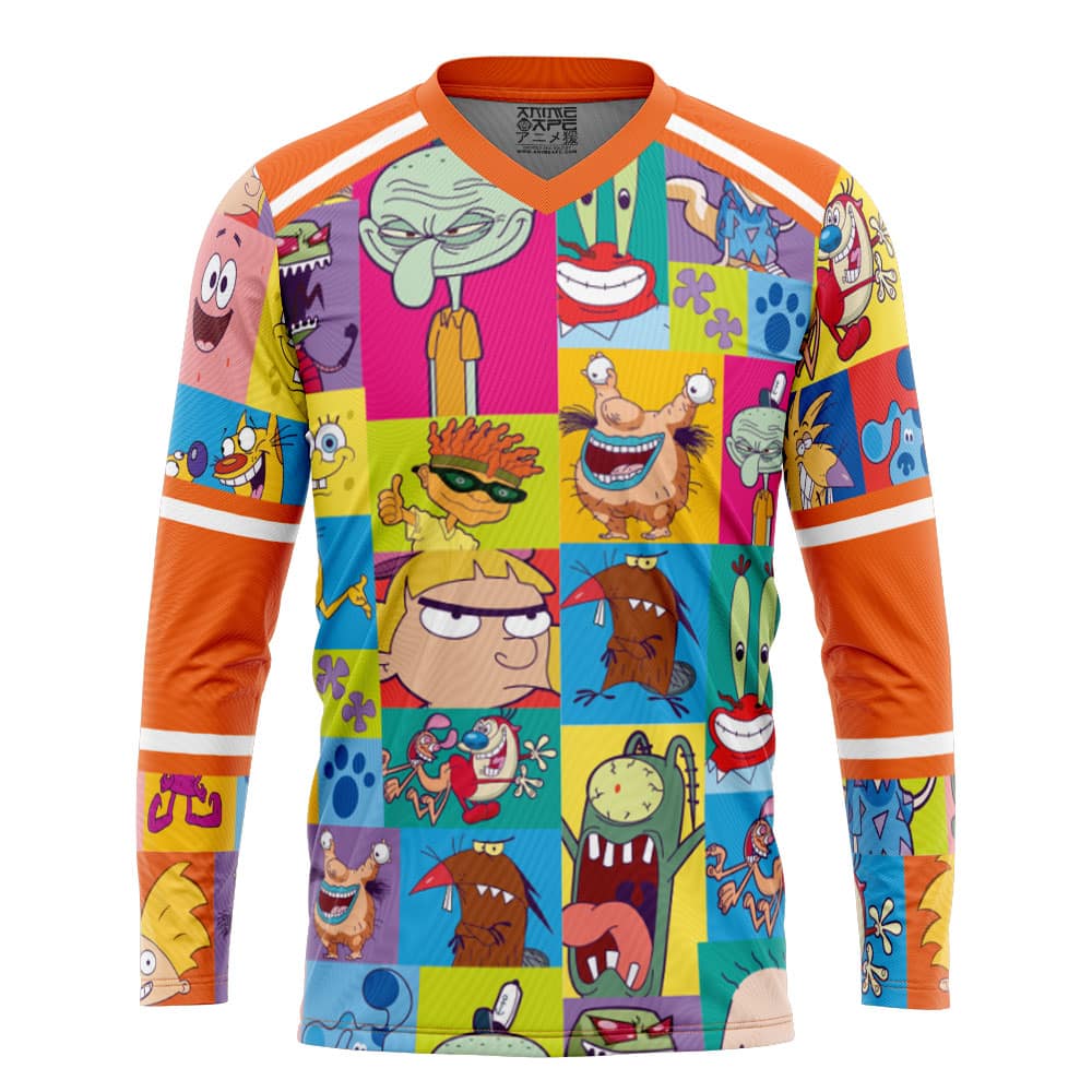 90’s Nickelodeon V1 Hockey Jersey