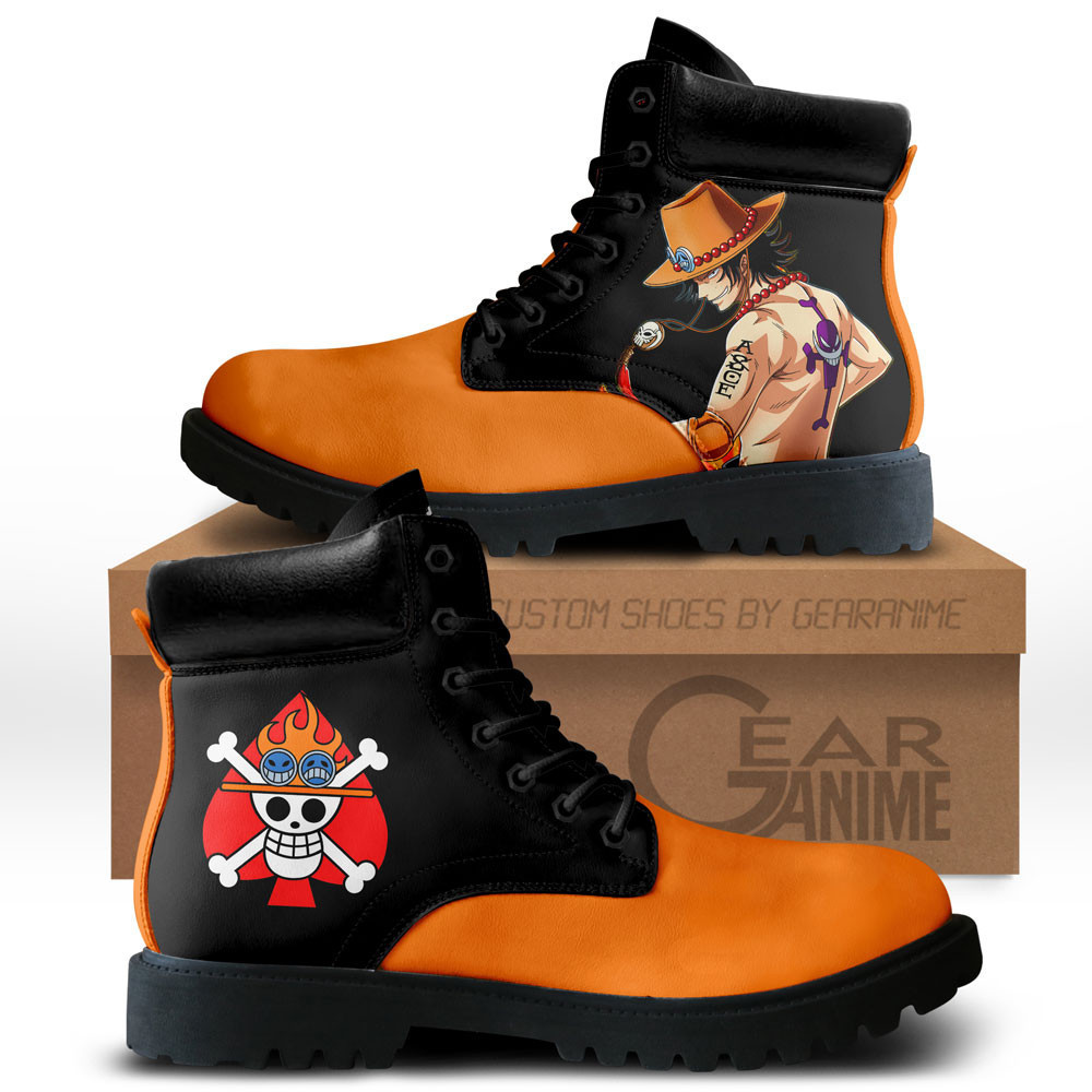 Ace Custom Anime Combat Boots NTT051