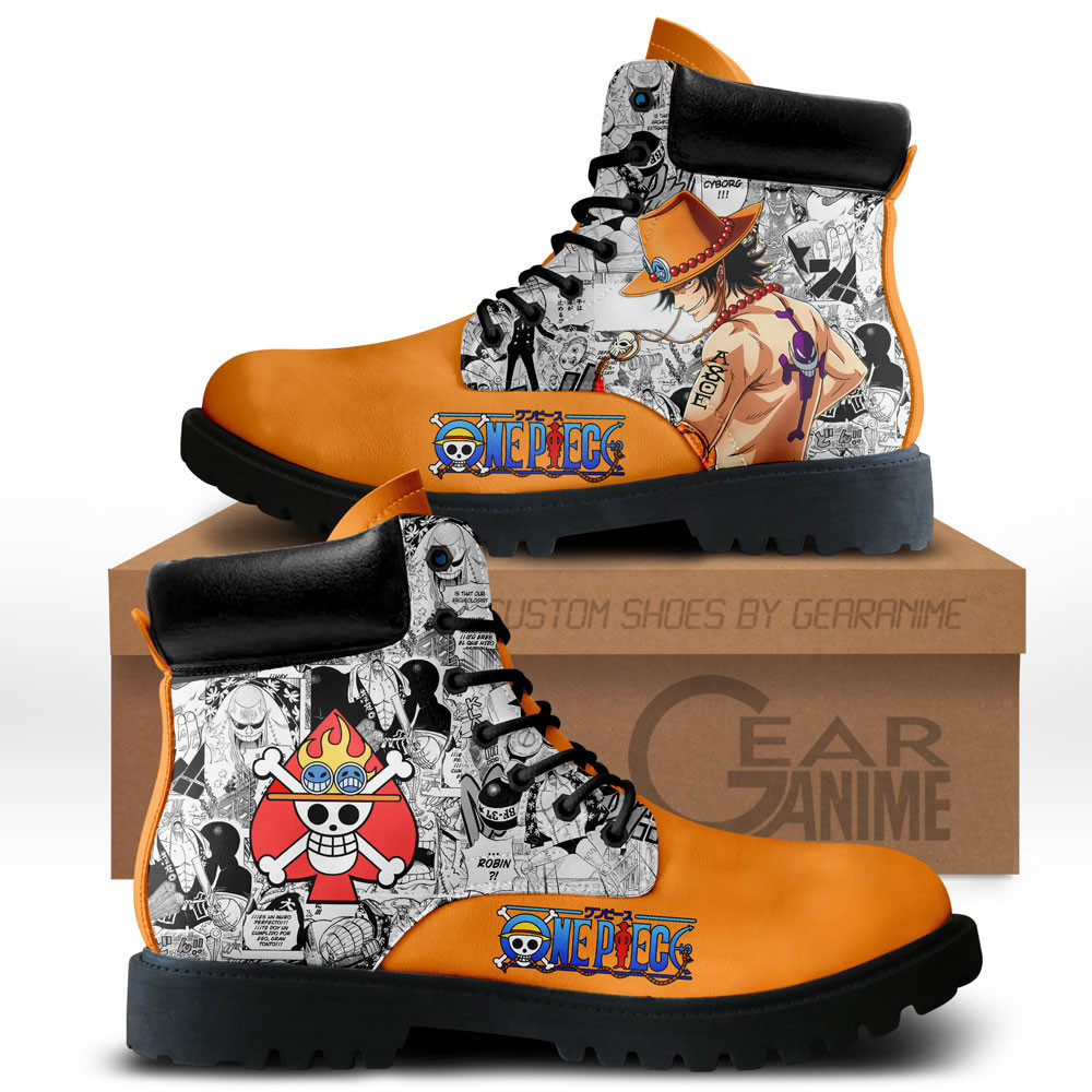 Ace Custom Anime Combat Boots NTT151