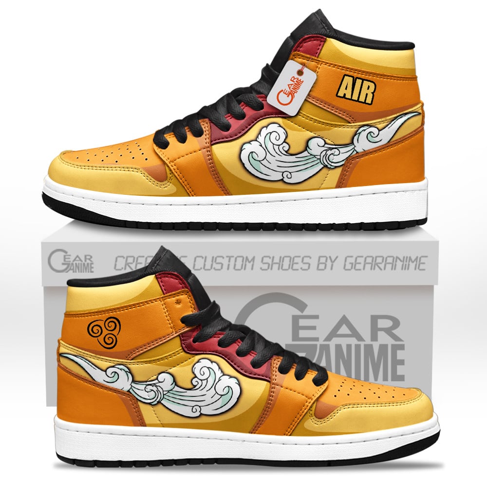 Air Nomads High-Top Leather Sneakers Custom Name