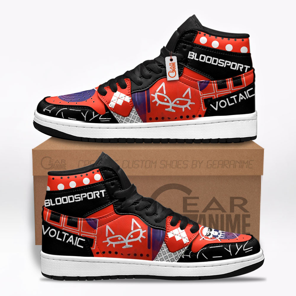 AK-47 Bloodsport Custom Gaming High-Top Leather Sneakers Game C.S Skins