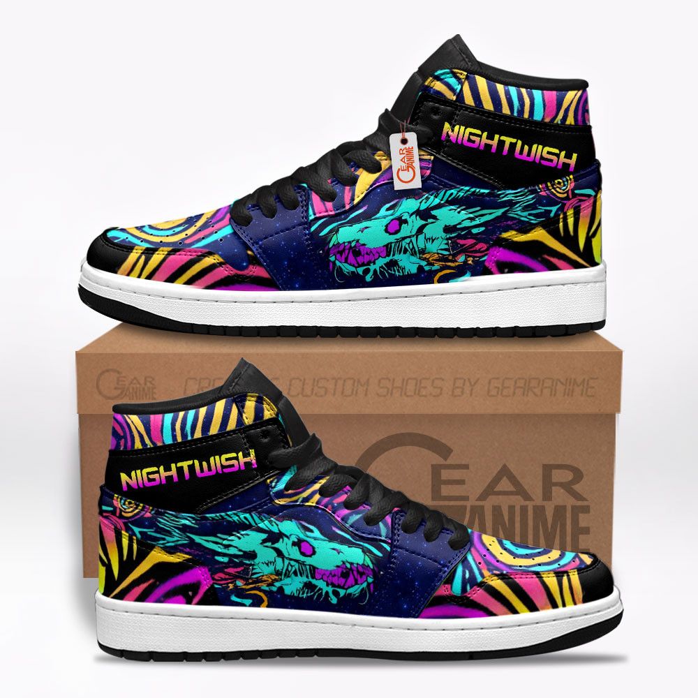 AK-47 Nightwish Custom Gaming High-Top Leather Sneakers Game C.S Skins