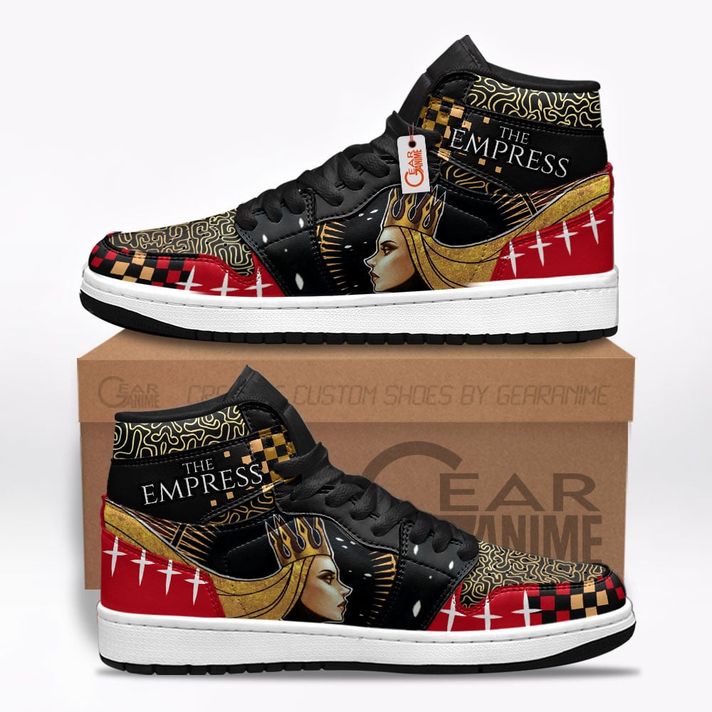 AK-47 The Empress Custom Gaming High-Top Leather Sneakers Game C.S Skins