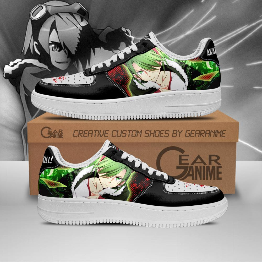 Akame Ga Kill Lubbock Custom Anime Low-Top Leather Sneakers