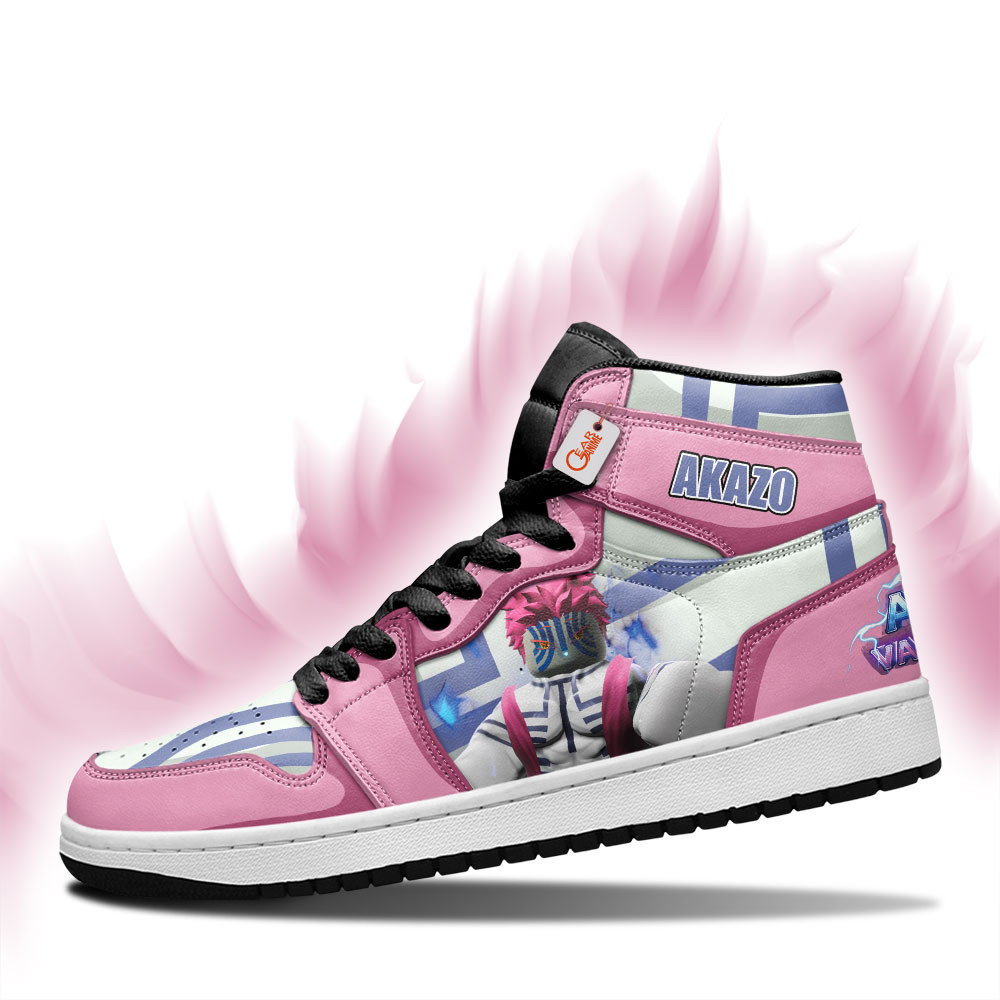 Akazo Custom Gaming High-Top Leather Sneakers Games Collection Personalized