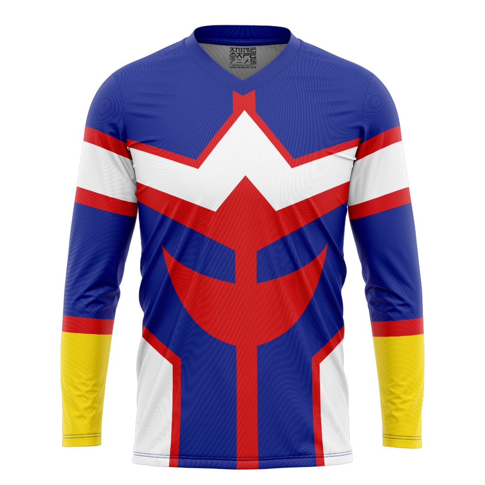 All Might My Hero Academia Hockey Jersey