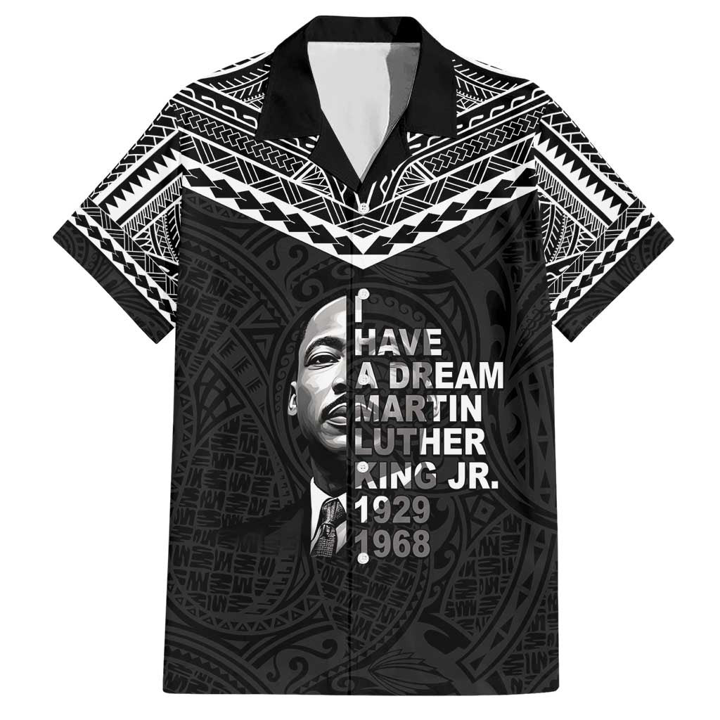 American Samoa MLK Day Hawaiian Shirt Polynesian Style History Apparel Gift For Him