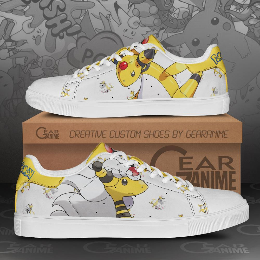 Ampharos Custom Anime Classic Court Shoes