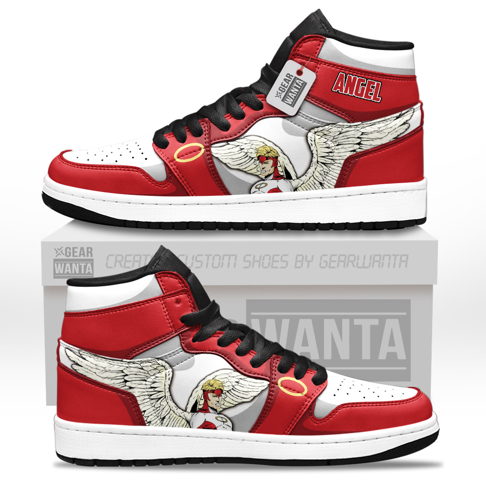 Angel Warren Worthington III Custom Movie High-Top Leather Sneakers