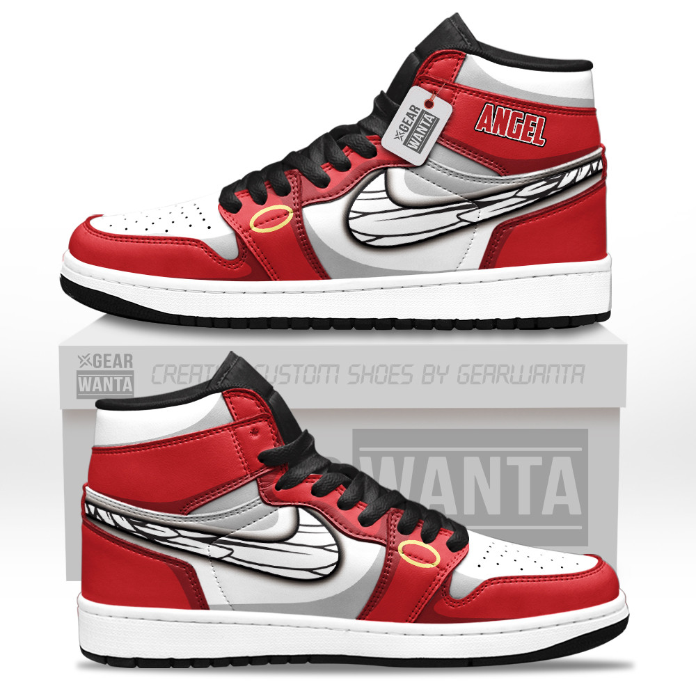 Angel Warren Worthington III Custom Movie High-Top Leather Sneakers