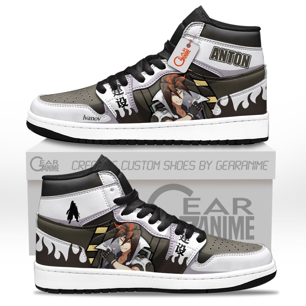 Anton Ivanov Custom Gaming High-Top Leather Sneakers Zenless Zone Zero Shoes