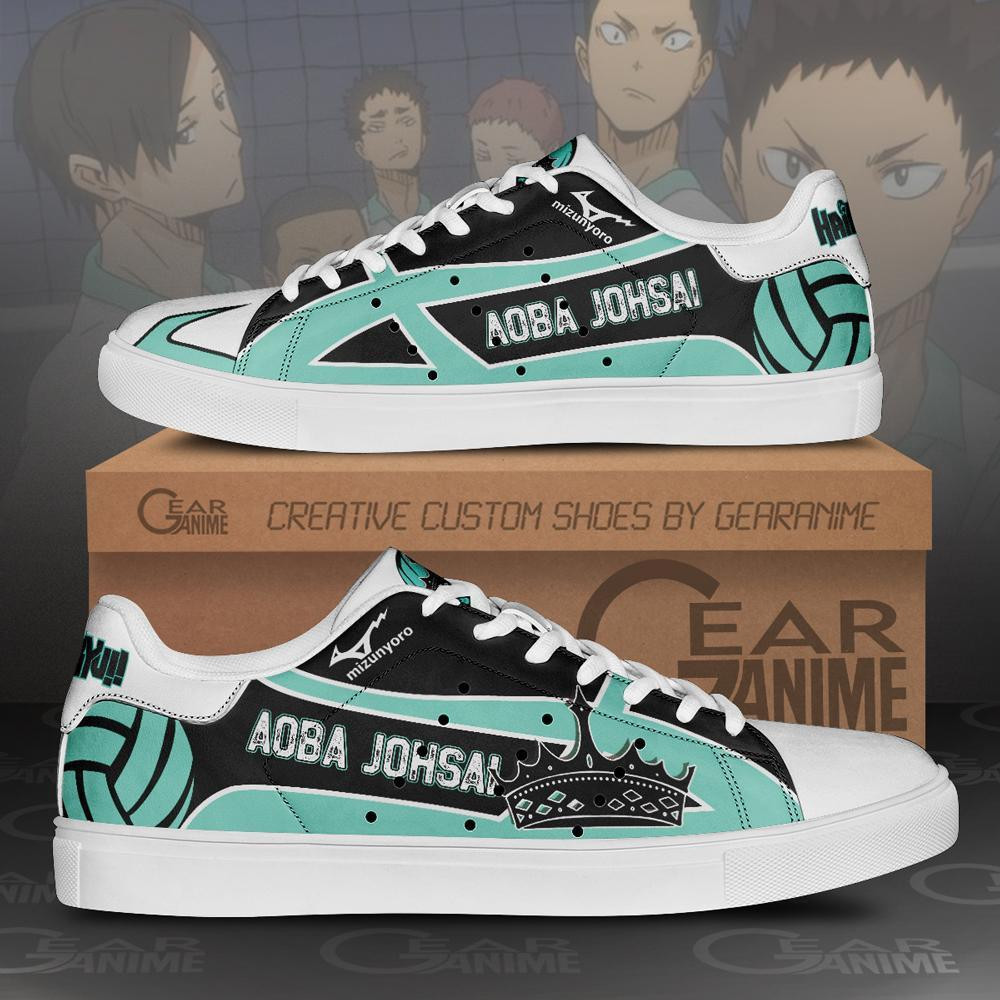 Aoba Johsai High Custom Anime Classic Court Shoes