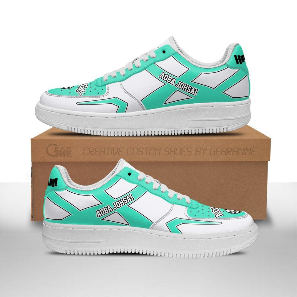 Aobajohsai High Custom Anime Low-Top Leather Sneakers