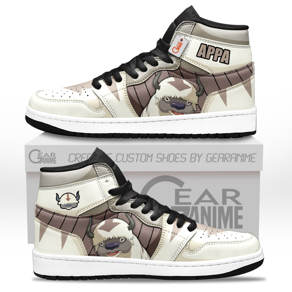 Appa High-Top Leather Sneakers Custom Name