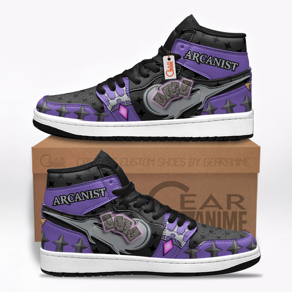 Arcanist Custom Gaming High-Top Leather Sneakers Game Lost Ark Shoes