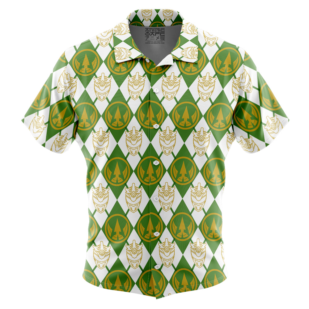 Argyle Lord Drakkon Ranger Power Ranger Button Up Hawaiian Shirt