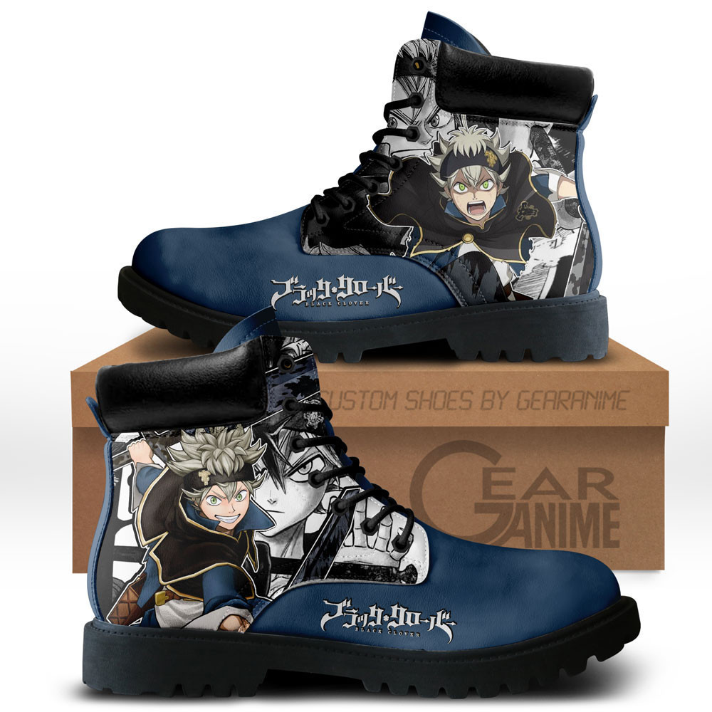 Asta Custom Anime Combat Boots NTT071