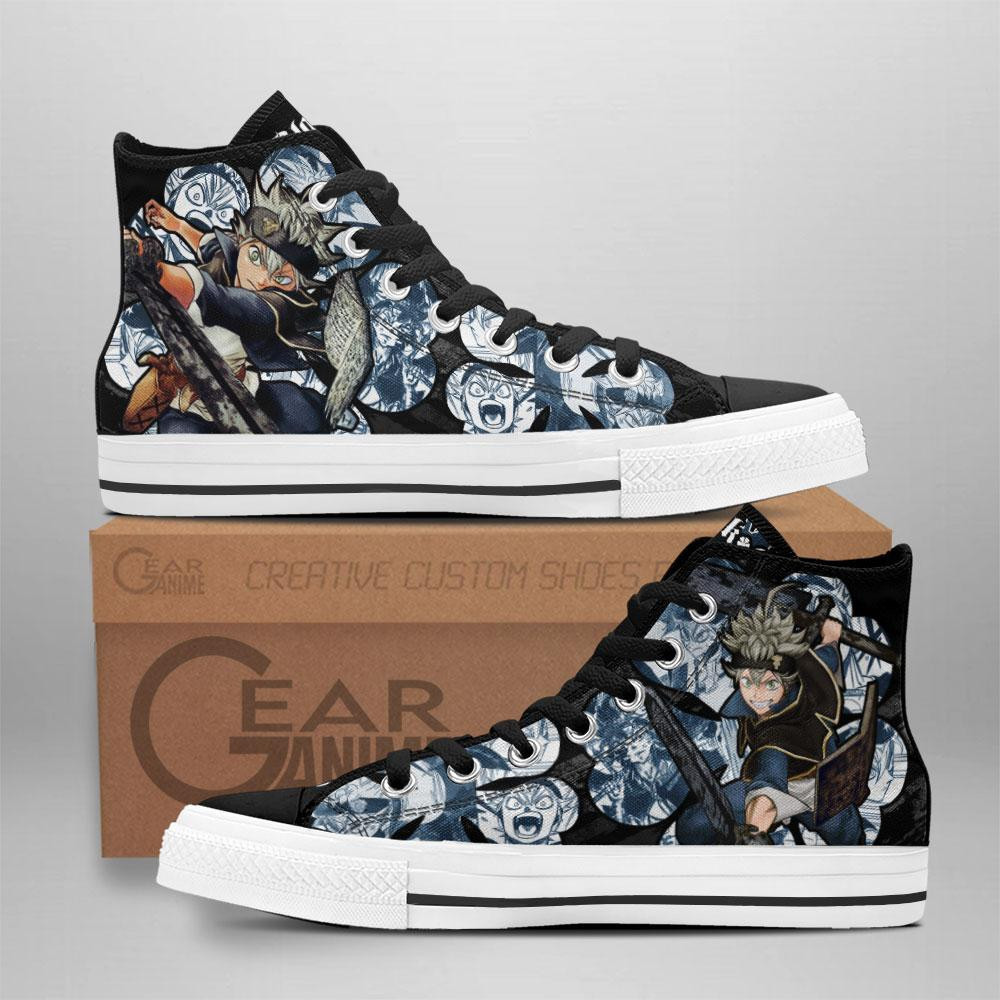 Asta Custom Anime High-Top Canvas Shoes TT0309
